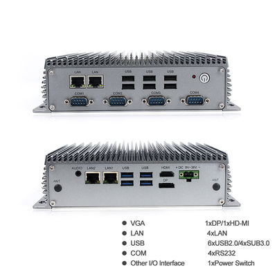 LAN 4305U 4 10 USB 4 industrial Fanless de RS232 Mini Pc Intel 8o