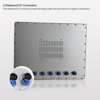 17 toque Resistive industrial do PC Ip65 do painel de toque de Windows XP da polegada com GPIO