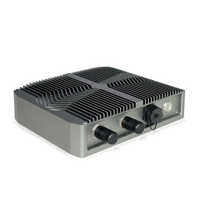 PC industrial Fanless Windows 10 de Linux Ubuntu IOT X86, PC encaixado estojo compacto do OEM