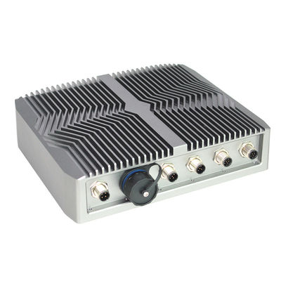 Computador encaixado industrial Fanless de IP69K, liga de alumínio 8o Mini Pc áspero