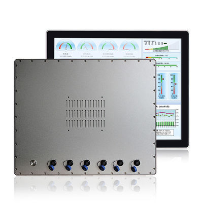 PC áspero do tela táctil de Pcap, 19&quot; computador do PC do tela táctil da liga de Ip69k Alu