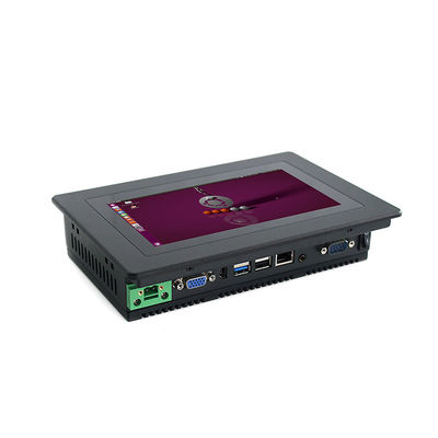 Linux Ubuntu 7&quot; PC encaixado industrial VESA For Kiosk I3-6100U do painel de toque
