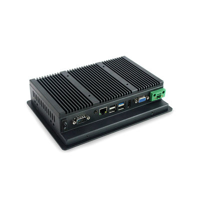 500 moldura lisa das lêndeas PCAP PC do painel de 7 polegadas, computador industrial do tela táctil de Celeron