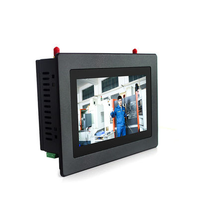 O PC de Mini Industrial Touch Panel de 7 polegadas encaixou a montagem IP65 da parte dianteira HMI