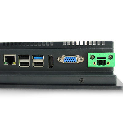 O PC de Mini Industrial Touch Panel de 7 polegadas encaixou a montagem IP65 da parte dianteira HMI