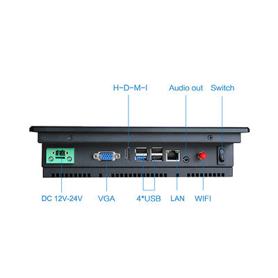 8,4&quot; tela táctil industrial do PC do painel de 800*600 IP65 HMI com Wifi