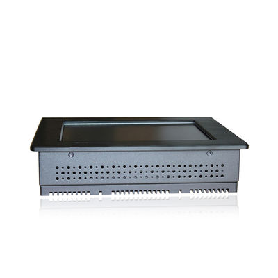 Tela táctil Fanless industrial de Dual Core 3855U AIO do PC de Linux Celeron mini