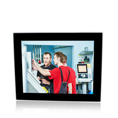 Anti vibração 12&quot; do PC industrial do painel de toque de Pcap X86 multi portos