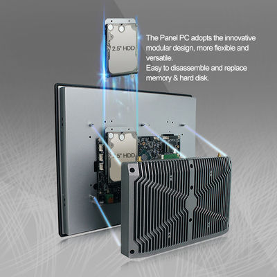 Intel I7 8565U Tpm industrial toda em um PC RS232 do écran sensível