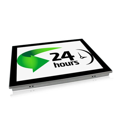 17&quot; 8os PC Fanless impermeável de Gen Projected Capacitive Ip 66 Intel I3 Linux industrial com TPM2.0
