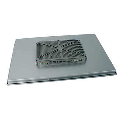 21,5&quot; à prova de intempéries 24v Lan Pc Panel Touch Screen duplo industrial Fanless