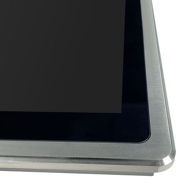 Computador industrial Fanless resistente à corrosão, 24 PCes ásperos Fanless farmacêuticos da polegada