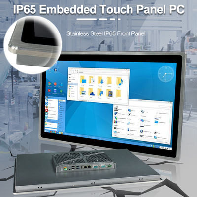 I7 8565U 10 do PC industrial do painel de toque de PCAP pontos geração áspera Intel Core da 8a