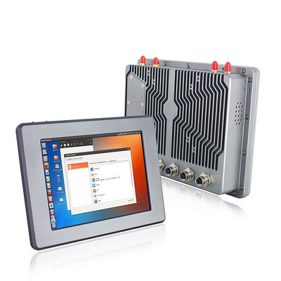 PC do painel de 800*600 J1900 12V IP67 um tamanho de 8,4 polegadas áspero com tela táctil