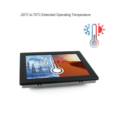 Computador industrial encaixado do painel, 12 PC do painel da polegada 8265U Windows