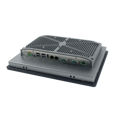 Computador pessoal industrial de RS232 RS485, 12&quot; PC pequeno Fanless do toque Resistive