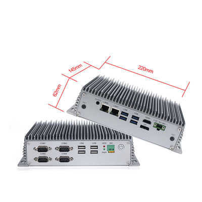 8o computador industrial encaixado Fanless Mini Box Pc do Gen I5 8265U