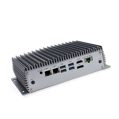 PC duplo do ODM I5 8265U 24vdc Lan Industrial Embedded Box para sistemas de IOT