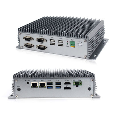 Computador encaixado Fanless Mini Box Pc Windows 10 de Dual Core 2.1GHz