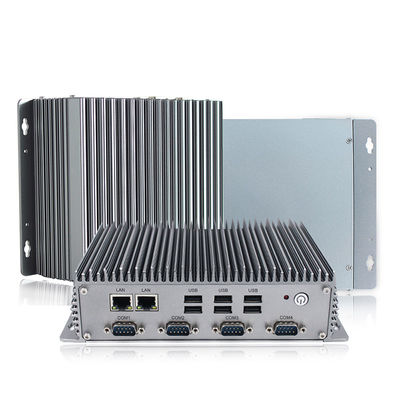 Mini núcleo Fanless industrial encaixado I5/I7 Windows11 do PC pro com LAN 4