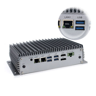 PC encaixado Fanless da caixa de I3 8145U