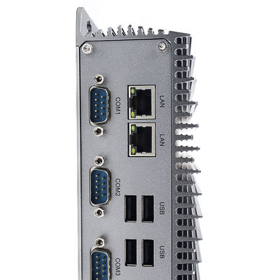 Mini PC Fanless industrial áspero Intel Core I3-8145U Dual Core 2.1GHz com LAN de 4 X