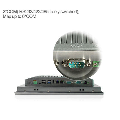 12&quot; computador duplo do painel do PC do écran sensível I5 Lan All In One Industrial de PCAP mini com Wifi