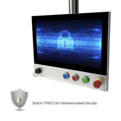 32GB controle do barco de 17 polegadas industrial toda em um tela táctil IP65 do PC impermeável
