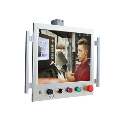 Ip65 17 controlador de dispositivo programável industrial do PC 3855U do painel de toque da polegada