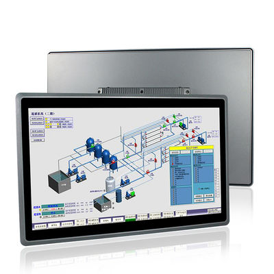 PC do painel de toque de Linux HMI multi, 24 monitores industriais do tela táctil da polegada