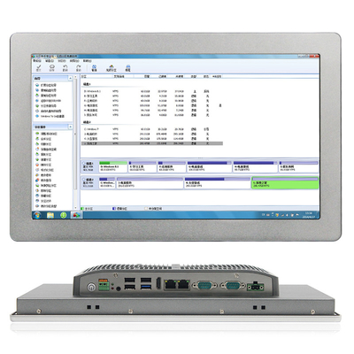 Polegada IP65 TPM2.0 impermeável do PC 45W 15,6 de HDMI VESA Industrial Touch Panel
