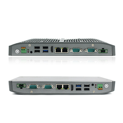 15W o mini PC Fanless industrial I5-8265u 2400MHz encaixou o escudo de alumínio