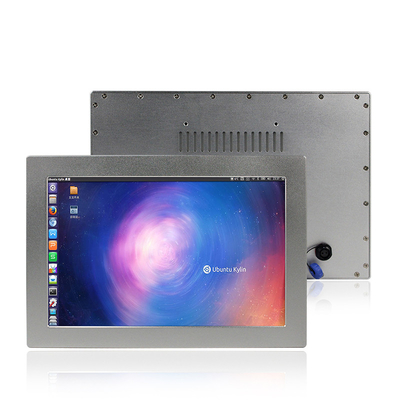 Monitor industrial do monitor 450cd/m2 Lcd do tela táctil de VGA DVI IP69K Lcd