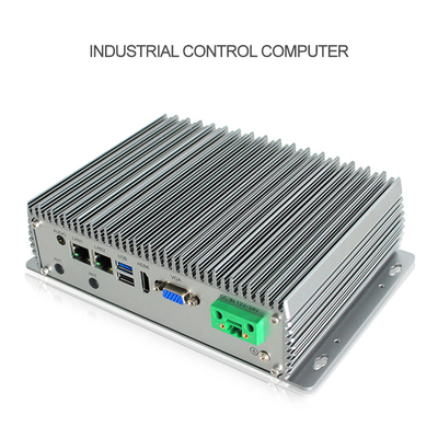 O PC encaixado industrial Fanless da caixa personalizou o núcleo do quadrilátero J1900