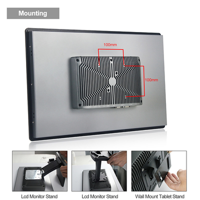8o PC I7 industrial I5 I3 de Gen Waterproof Touch Screen Fanless com RS232 RS422 RS485