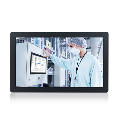Toque Resistive da polegada TPM 2,0 industriais do computador de secretária 21,5 do PC do painel de Win10 Iot J1900 HMI