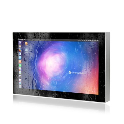 Montagem impermeável completa da parede do PC do painel IP67 10 pontos do toque com Wifi
