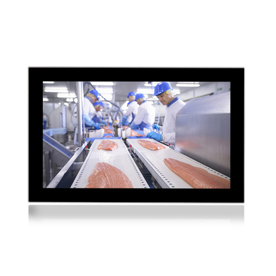 15,6” computadores 1000 industriais impermeáveis do PC IP69K do tela táctil do LCD da lêndea