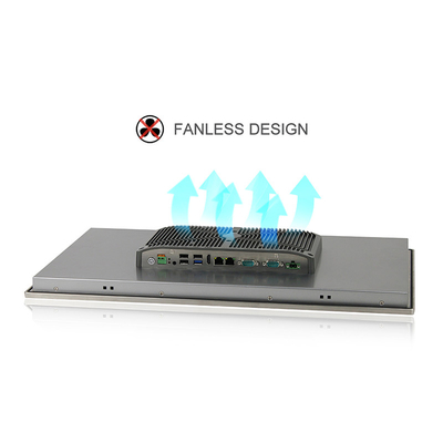 Toque de aço inoxidável RS485 IP65 do PC PCAP do painel de Windows 10 para a automatização industrial