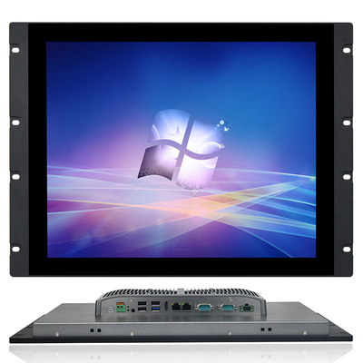 PC capacitivo Linux 19&quot; do painel de toque da montagem de cremalheira painel industrial de HMI