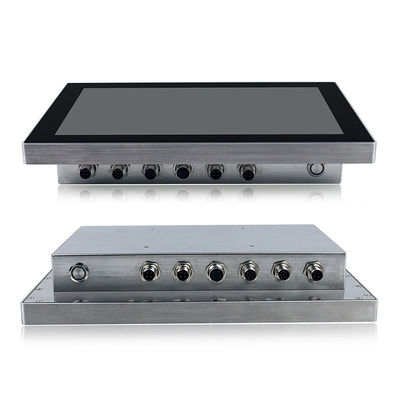 Qualidade 304 cabos impermeáveis de aço inoxidável do IO do PC do painel de 12in IP69K fábrica