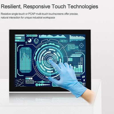 Qualidade Anti corrosão 15" PC industrial Fanless do painel, computador do painel de toque SS304 fábrica
