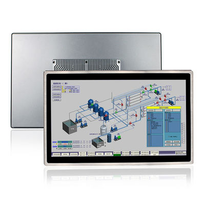 Qualidade Computador industrial Fanless resistente à corrosão, 24 PCes ásperos Fanless farmacêuticos da polegada fábrica