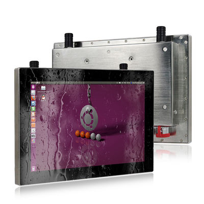 Qualidade PC 12" do painel do tampão IP69K de NTSC P luz do dia para o produto químico de alimento industrial fábrica