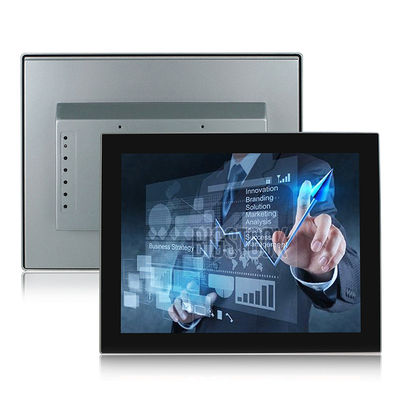 Qualidade liga de alumínio capacitiva PCAP do monitor 450cd/M2 do toque de 1280x1024 NTSC fábrica